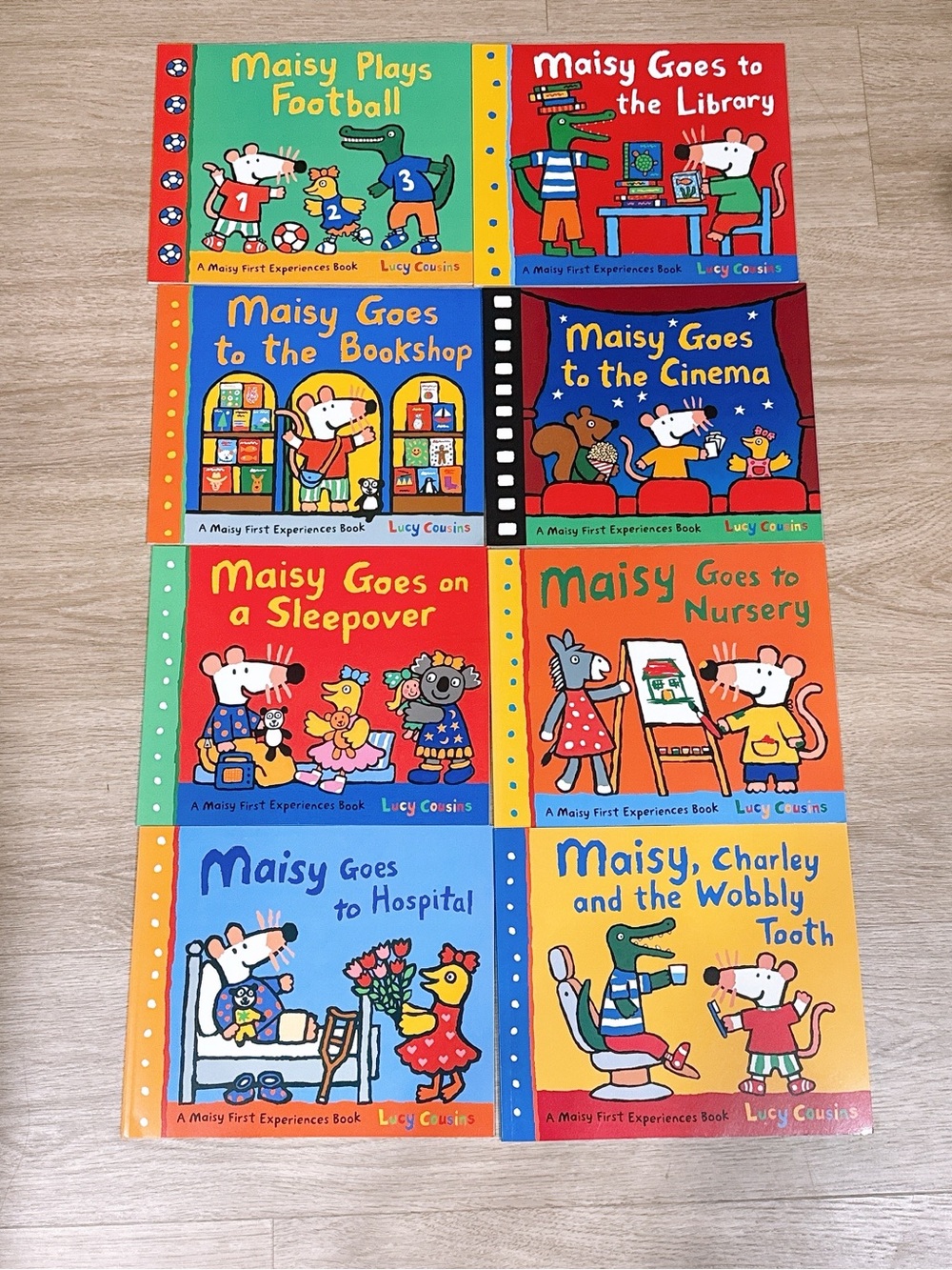 Maisy Board Book Set - Bright Multicolor Kids Toys Collection
